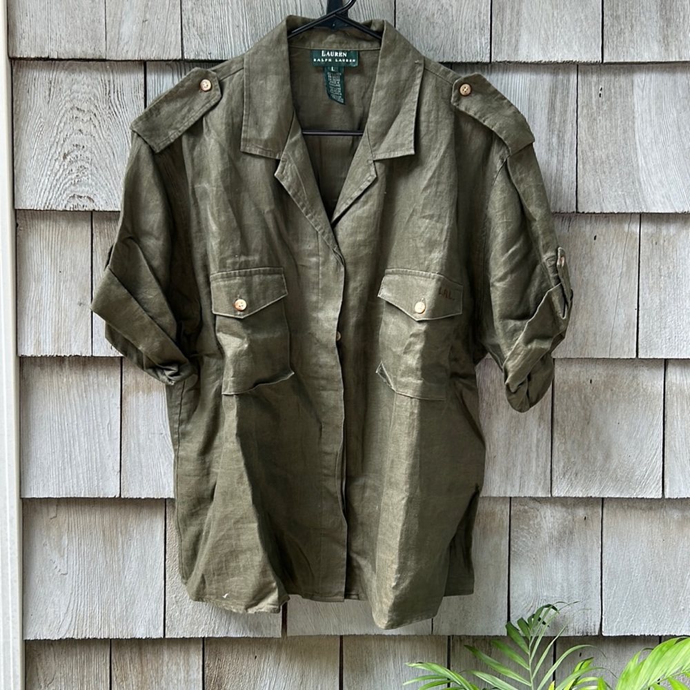Lauren Ralph Lauren Linen Top